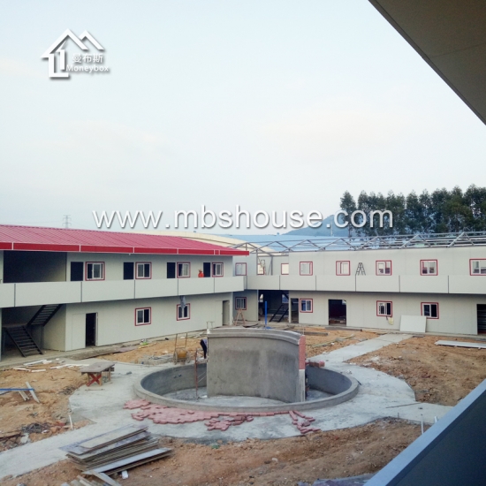 Китай готовый готовый дом современная стальная рама сборный дизайн дома