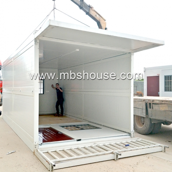Легкий сборный двухэтажный сборный мобильный складной контейнерный дом
