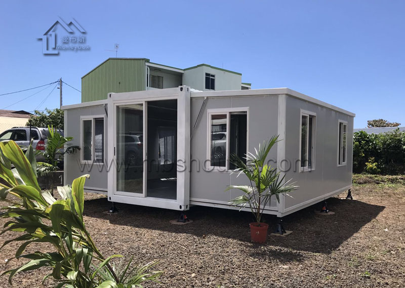 расширяемый контейнерный дом для отдыха во французской полинезии